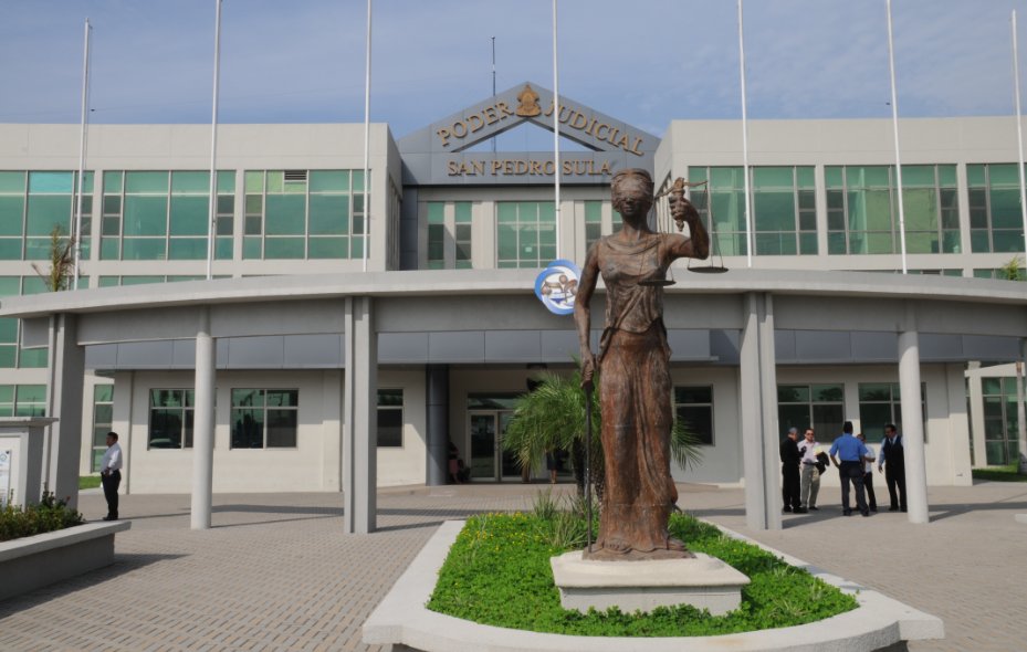 Tribunales en San Pedro Sula, Honduras