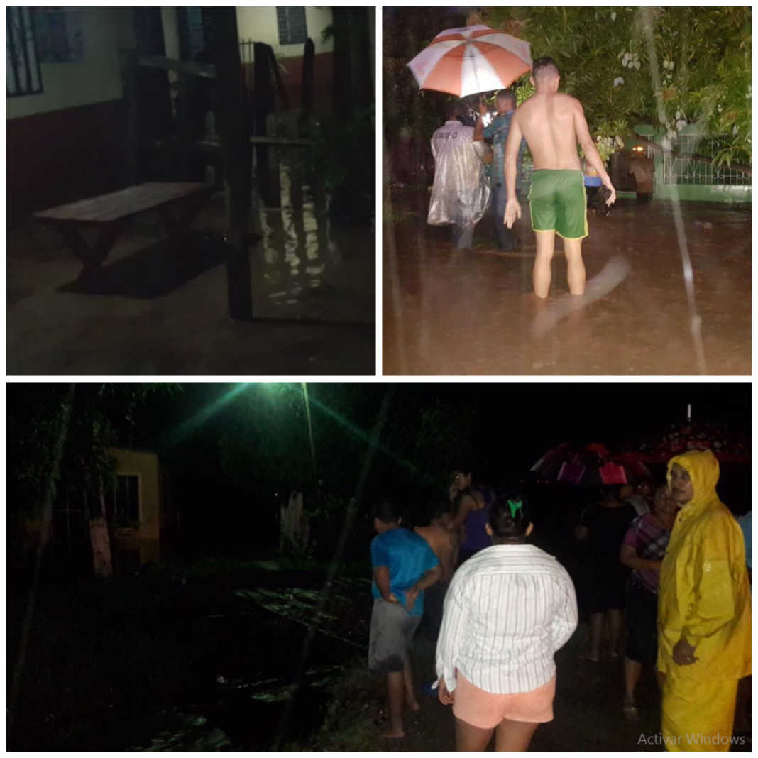 fuertes lluvias en Olanchito