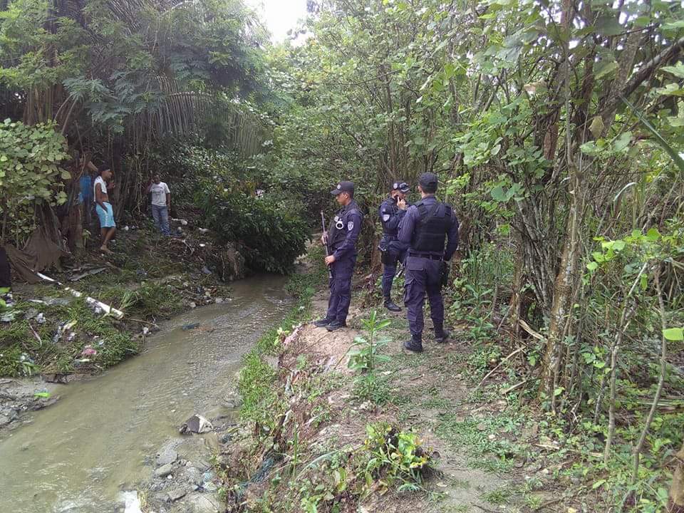 Lugar donde fue encontrado el cadáver descuartizado