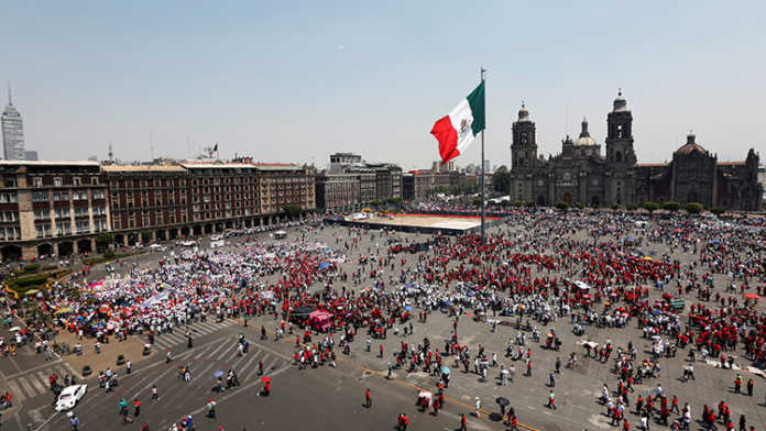zócalo en México zócalo en México