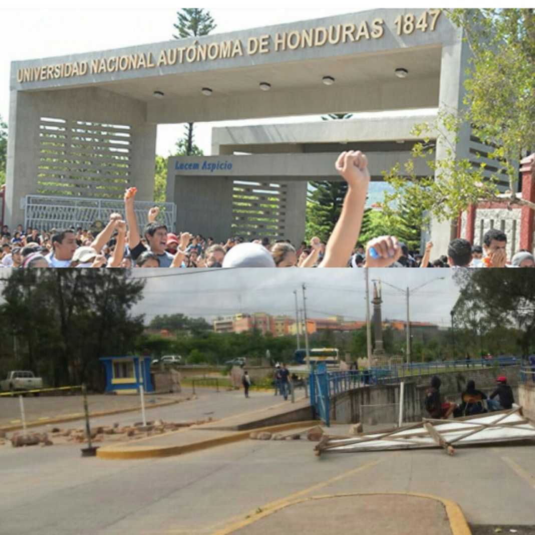 crisis en la UNAH