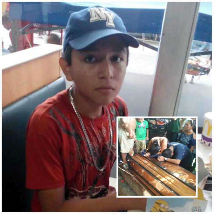 niño ahogado en Chamelecón