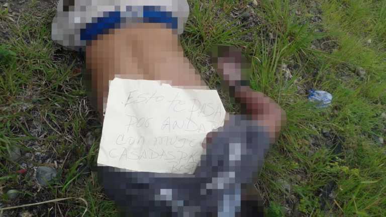 Por andar con mujeres casadas asesinan a un hombre en Comayagua