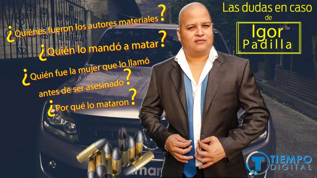 Igor Padilla, asesinado en enero del 2017