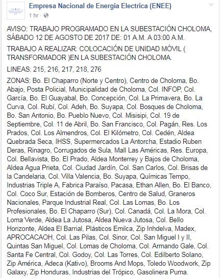 operativos de mantenimiento