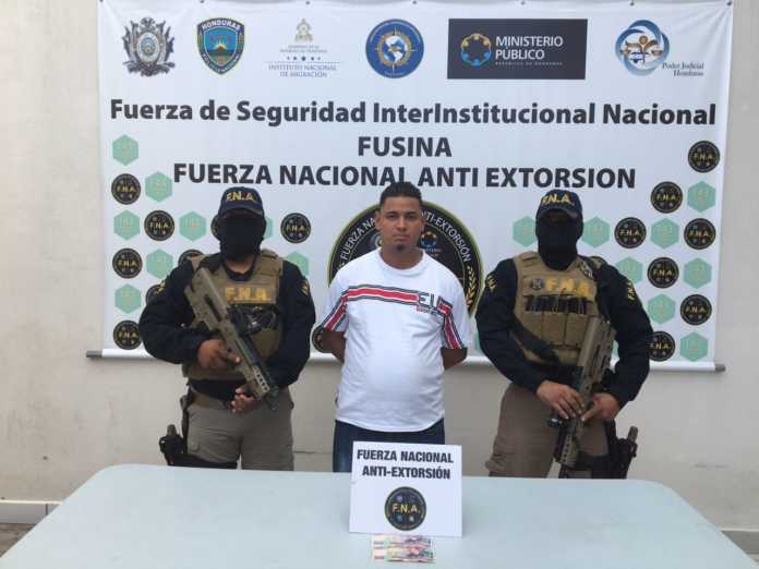 supuesto extorsionador