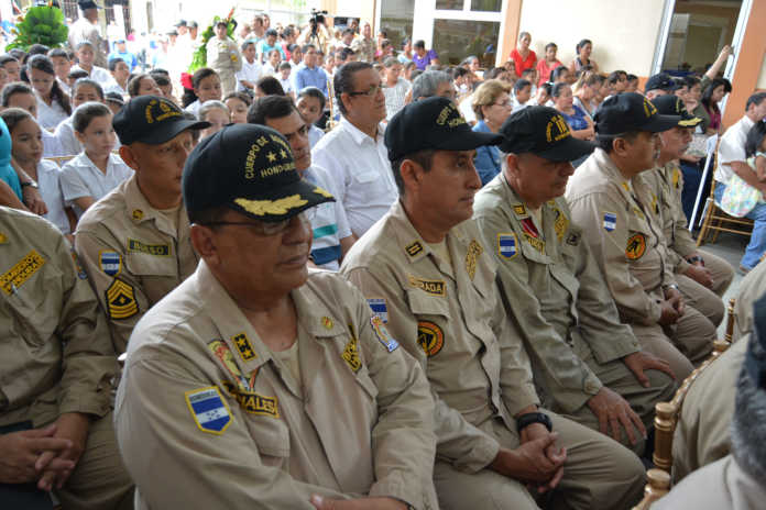 Bomberos de la Montefresco en San Pedro Sula