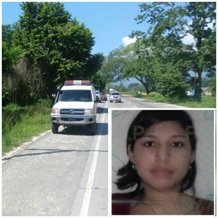 muerta en Circunvalación