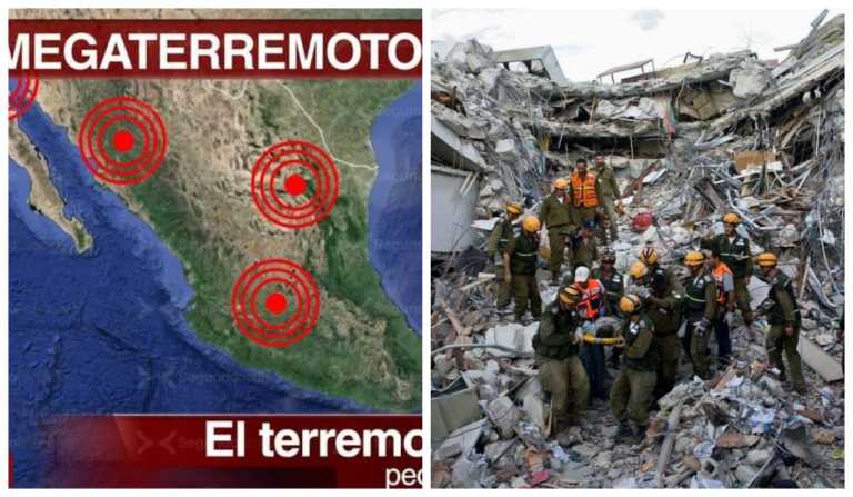 megaterremoto en México