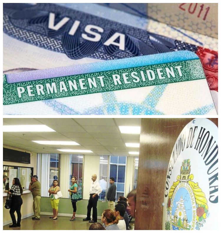 visas de residencia en EE.UU.