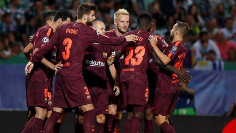 Barcelona vence a Sporting y lidera en solitario el Grupo D de la Champions