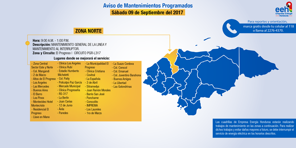 Operativos de mantenimiento