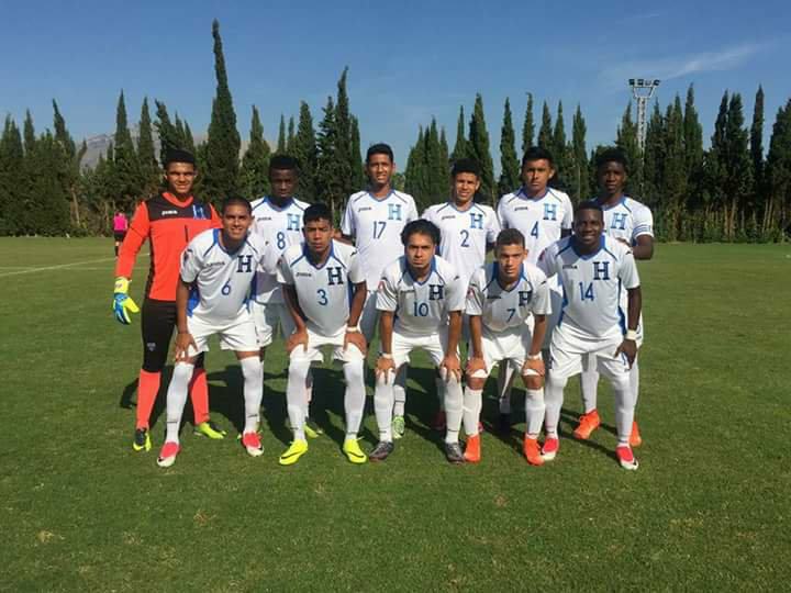 Sub-17 de Honduras se prepara para enfrentar a España en amistoso