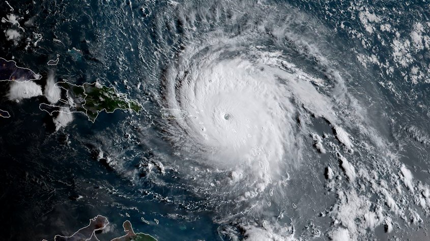 Irma es el huracán más fuerte registrado en el Atlántico, según el Centro Nacional de Huracanes de Estados Unidos.