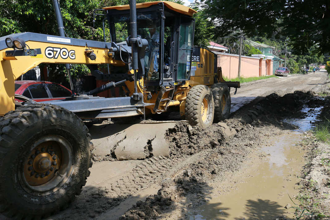 calles no pavimentadas