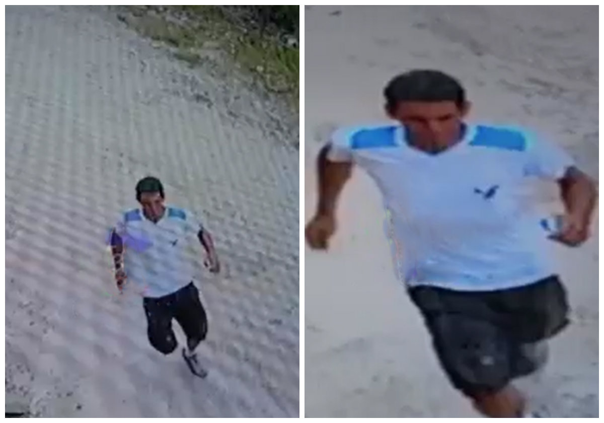 Las diferentes cámaras captaron el rostro del asaltante. Cualquier persona que frecuente la colonia, debe estar alerta y denunciar a las autoridades en caso de verlo.