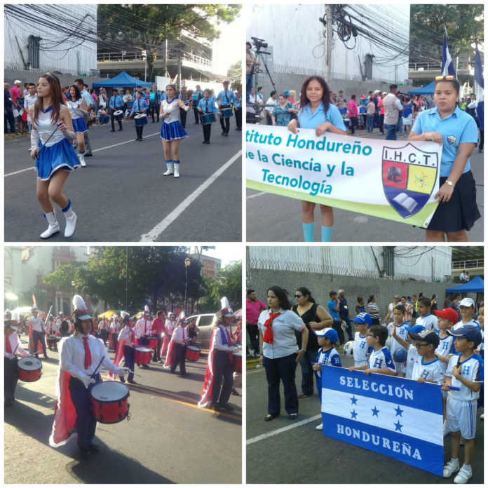 fiestas patrias en Honduras