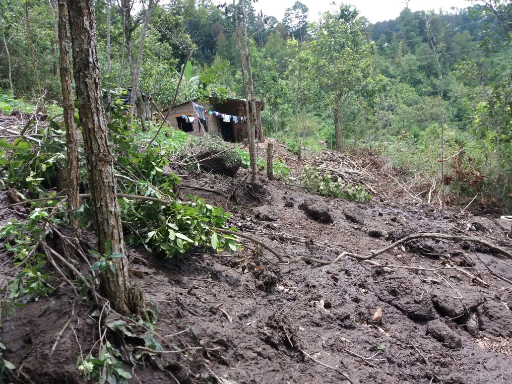 inundaciones y deslaves en intibucá