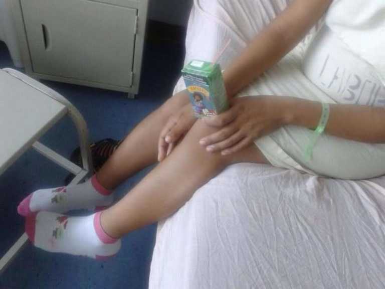 Niña de trece años da a luz
