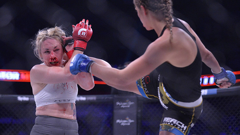 luchadora de MMA