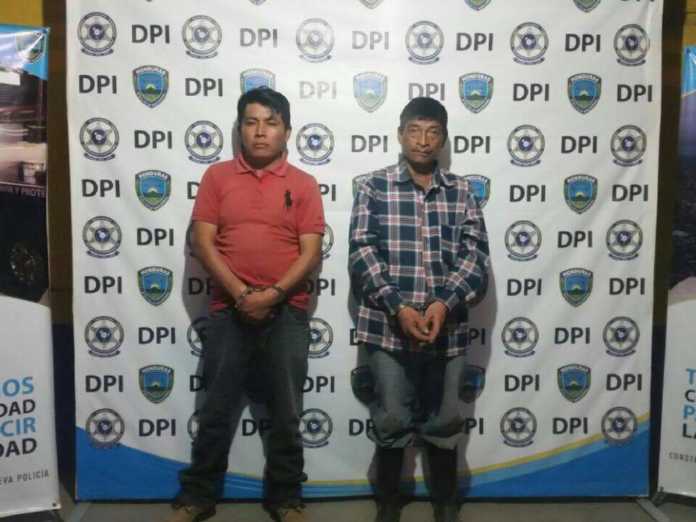 Acusados Agentes de la Policía Nacional capturaron a dos hombres que intentaron violar a una menor de nueve años en el departamento de Intibucá.