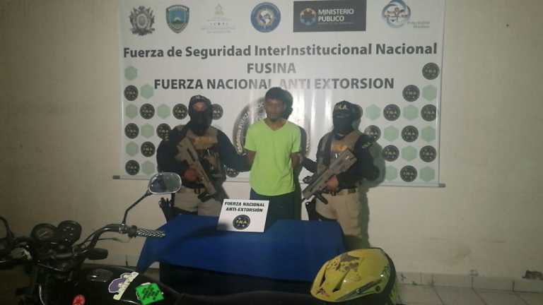 Detienen a supuesto extorsionador