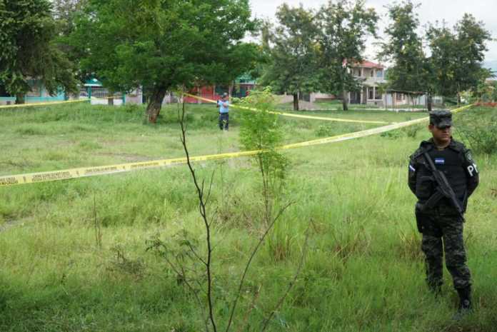 muerto en campo de Colonia Felipe Zelaya