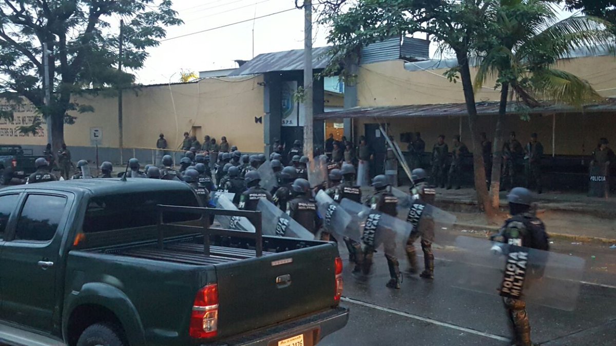 traslado de reos en San Pedro Sula