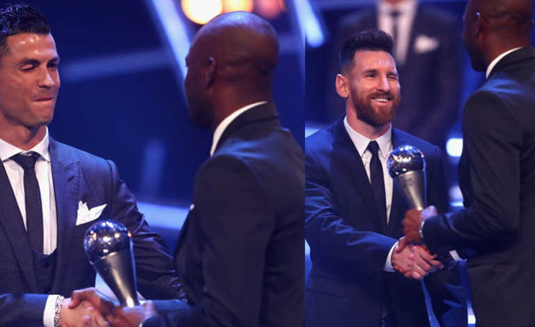 ¡Lujazo! David Suazo coqueteó con los grandes del fútbol mundial en premios The Best