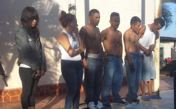 Pandilleros de El Progreso