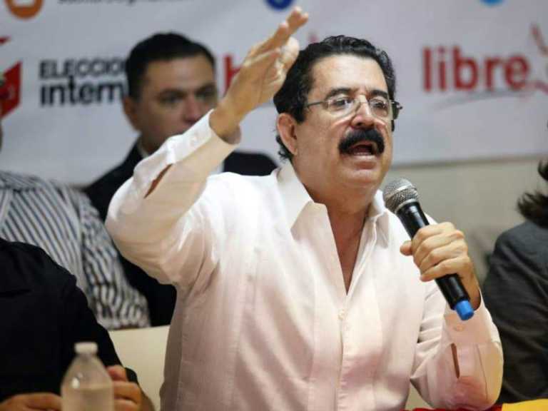 Manuel Zelaya insta