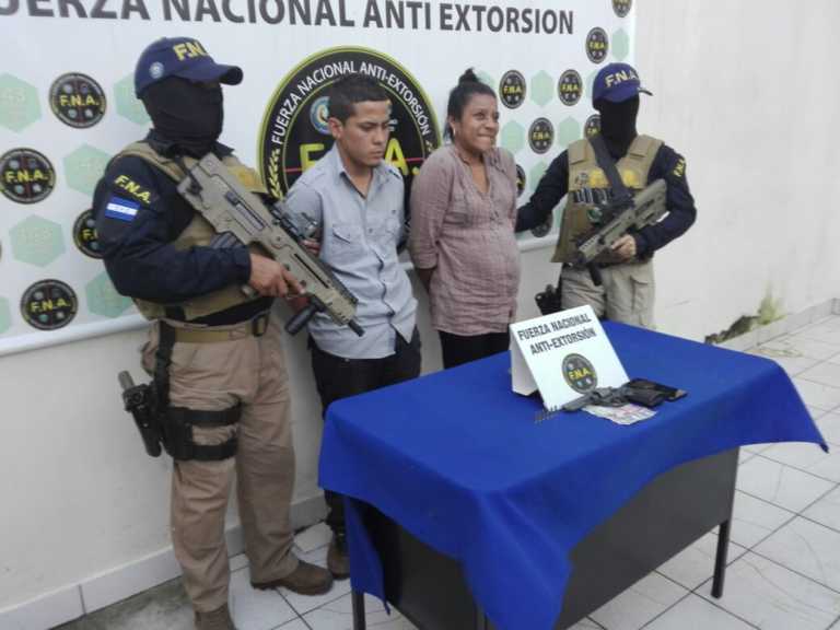 supuestos extorsionadores