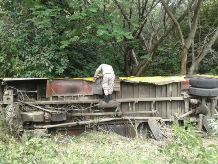 accidente de tránsito en Choluteca