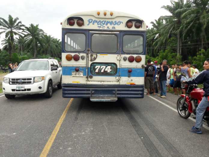 asalto a bus