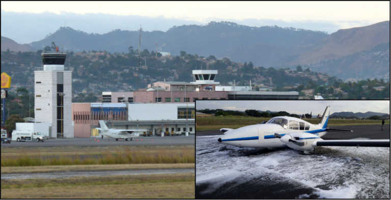 La avioneta es privada, con matrícula N555DA.