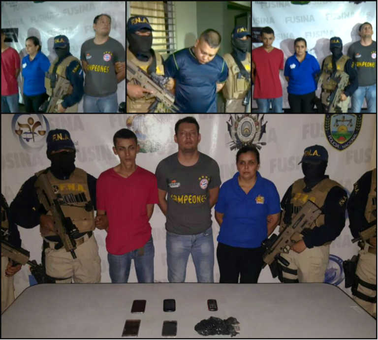 pandilleros y extorsionadores en SPS