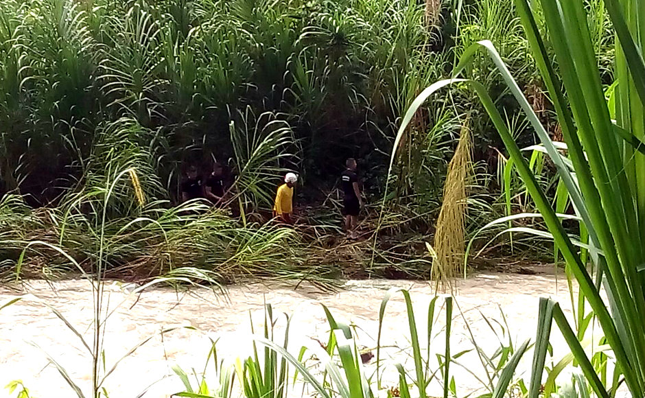 río cangrejal en la ceiba