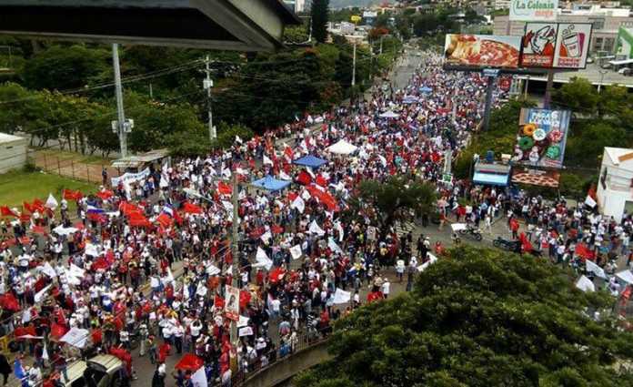 marcha pacífica