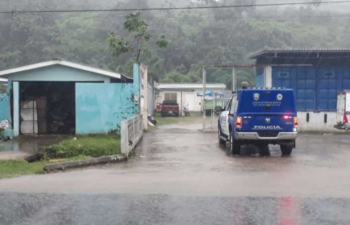 guardia muerto en taller de La Ceiba