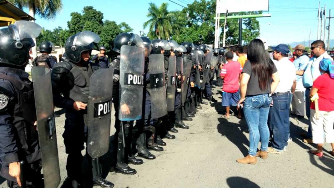 protestas en colón