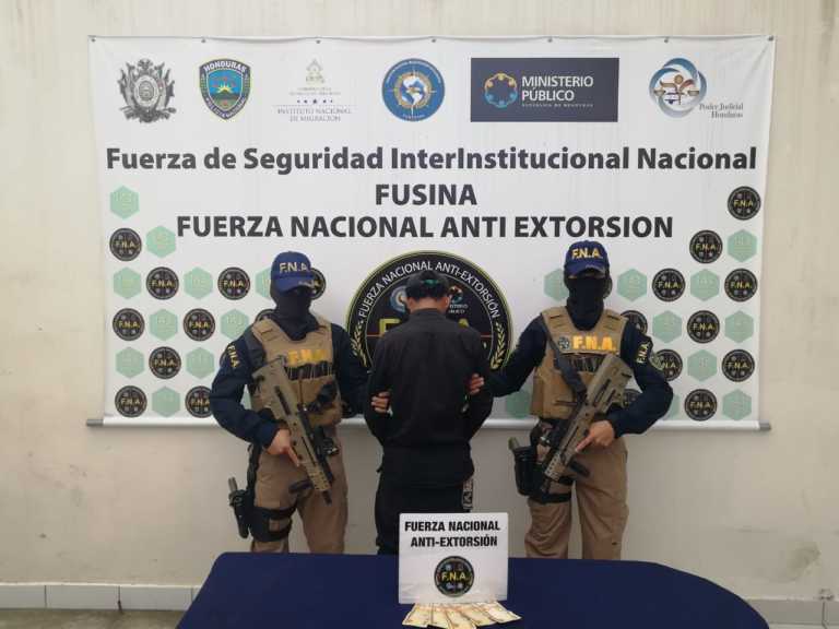 extorsión en Tegucigalpa