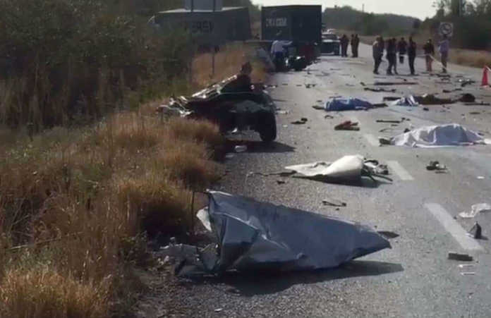 hondureños fallecidos en accidente en México