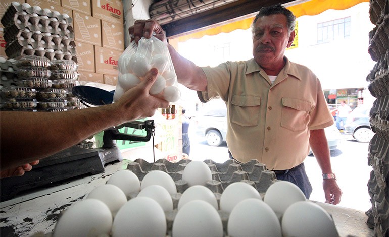 Huevos de gallina mantienen el mismo precio