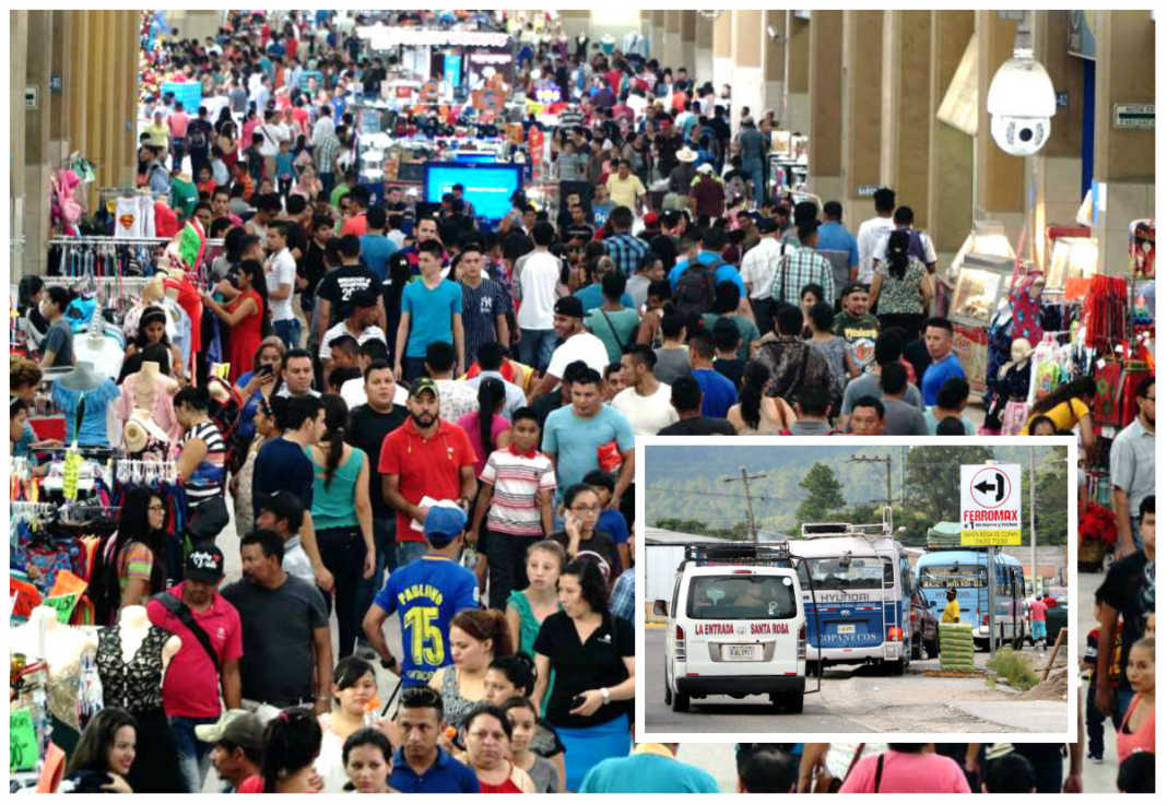 aeropuerto, terminal de buses y centros comerciales