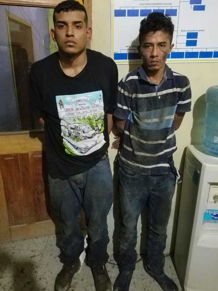 detenidos en La Jutosa
