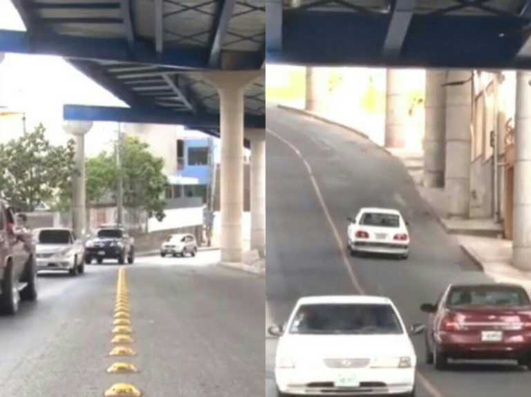 paso vehicular en Tegucigaloa