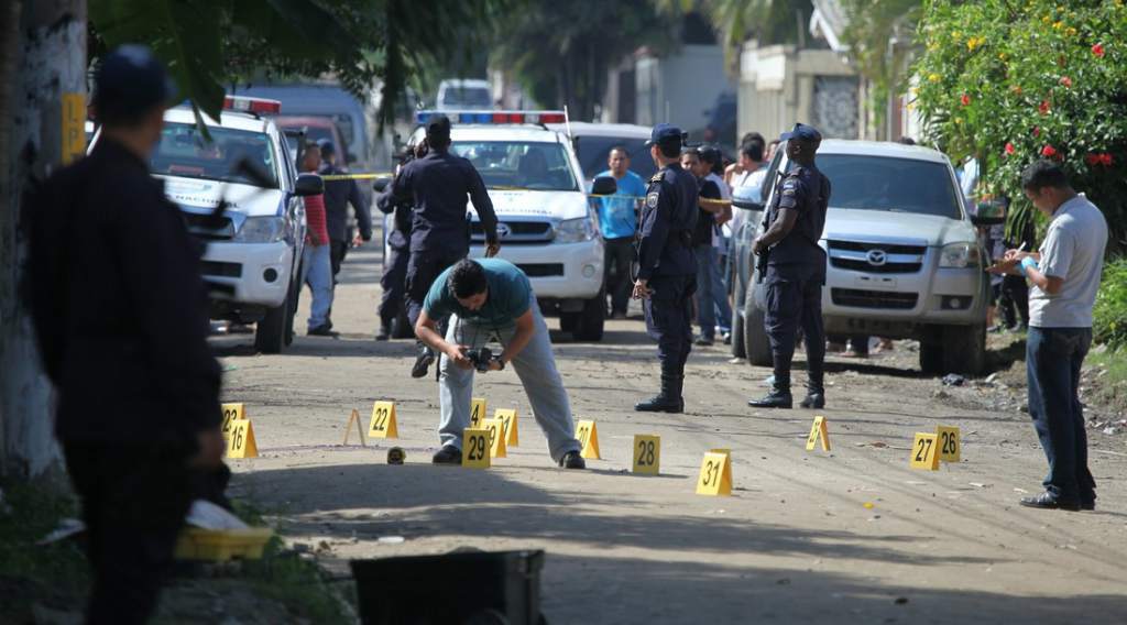 tasa de homicidios en Honduras