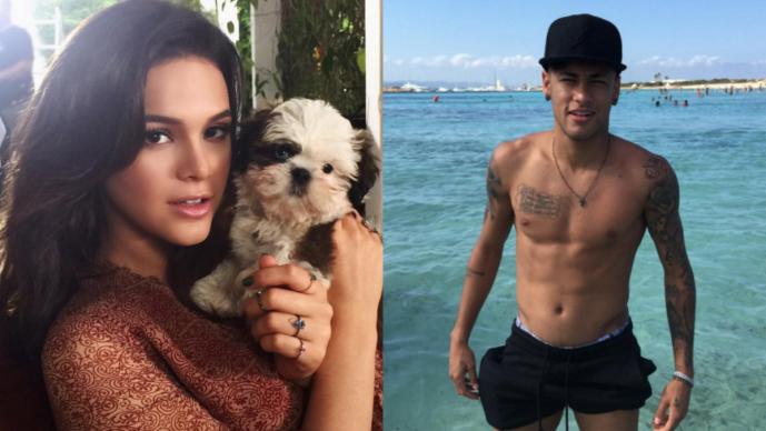 La novia de Neymar