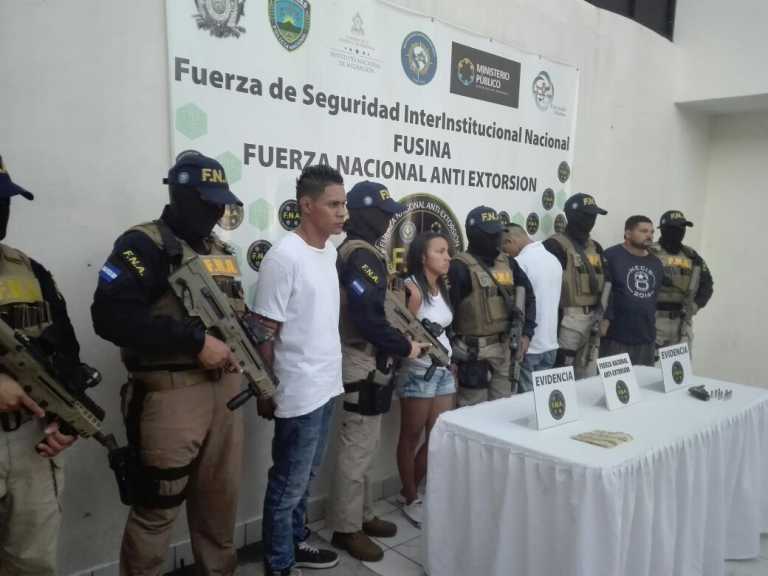 supuestos extorsionadores
