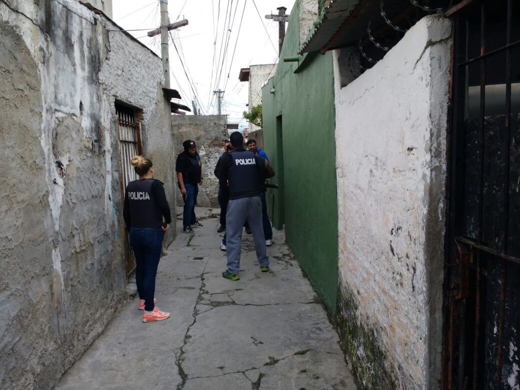 allanamientos en el municipio de Choloma